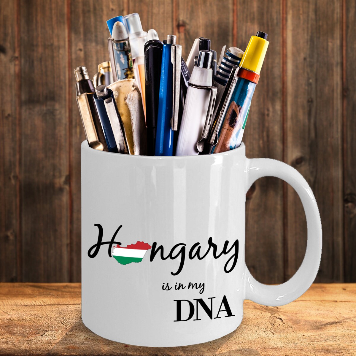 Hungary DNA Gifts Hungarian Gift Mug Hungary Roots Hungary Etsy
