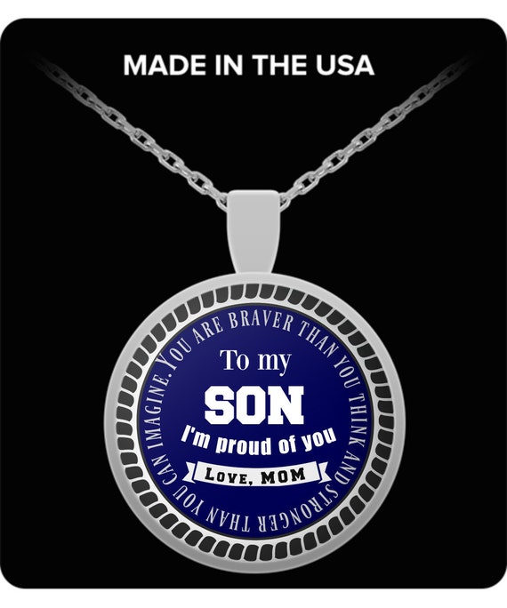 mother and son pendant