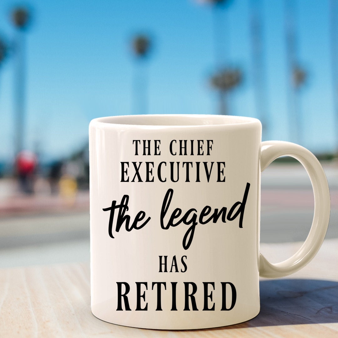 Chief Executive Retirement Gifts Chief Executive Retired Etsy