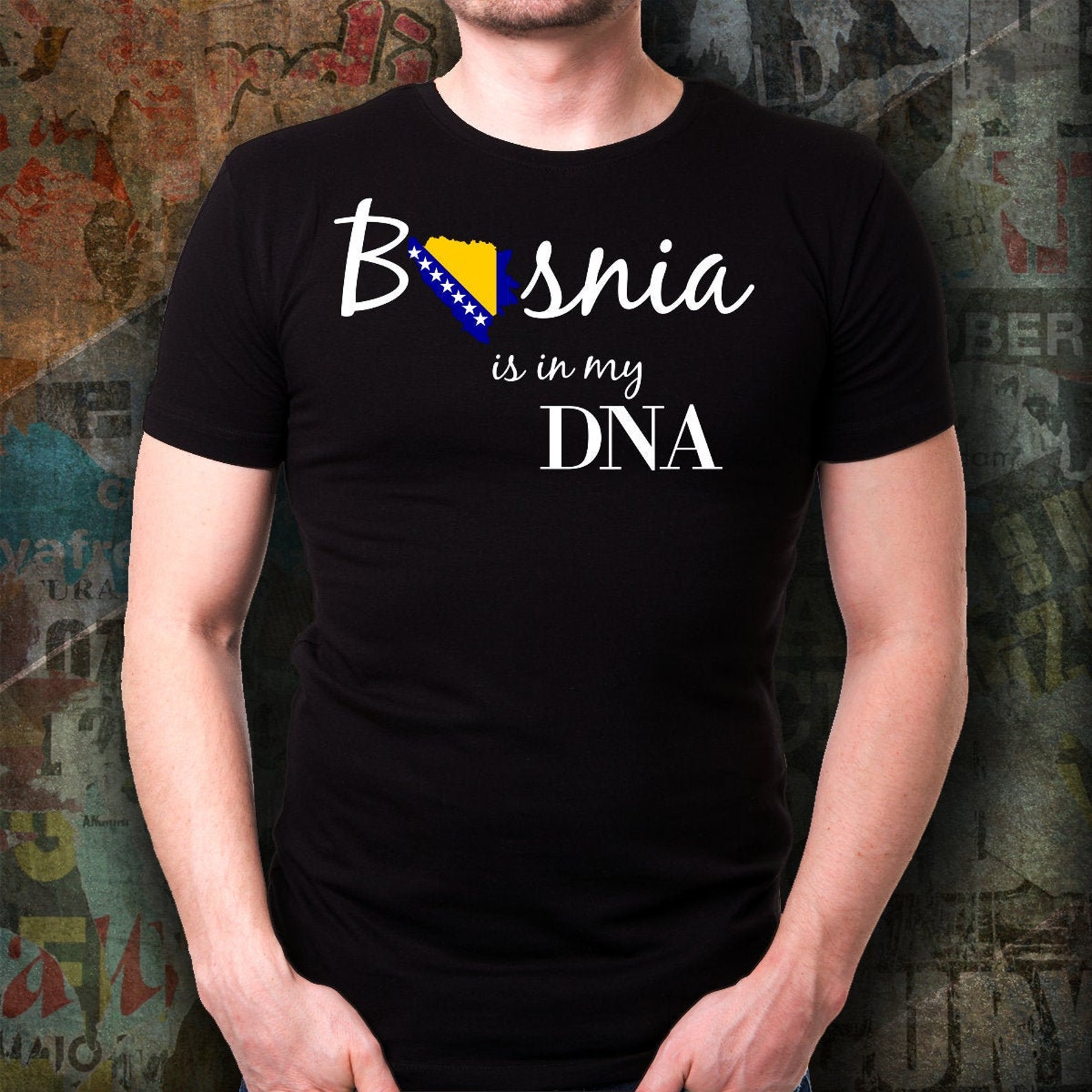 Bosnia Gifts Gifts From Bosnia Herzegovina Bosnian Tshirt Etsy UK