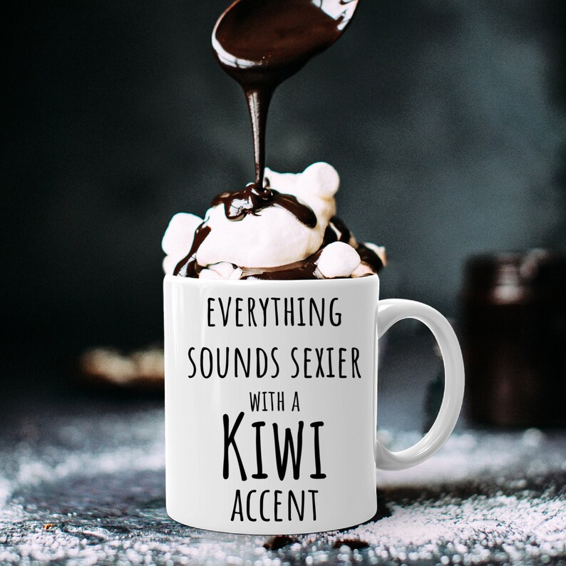Funny Kiwi Gift Mug Cute Kiwi Accent Gift Sexy Kiwi Accent Etsy