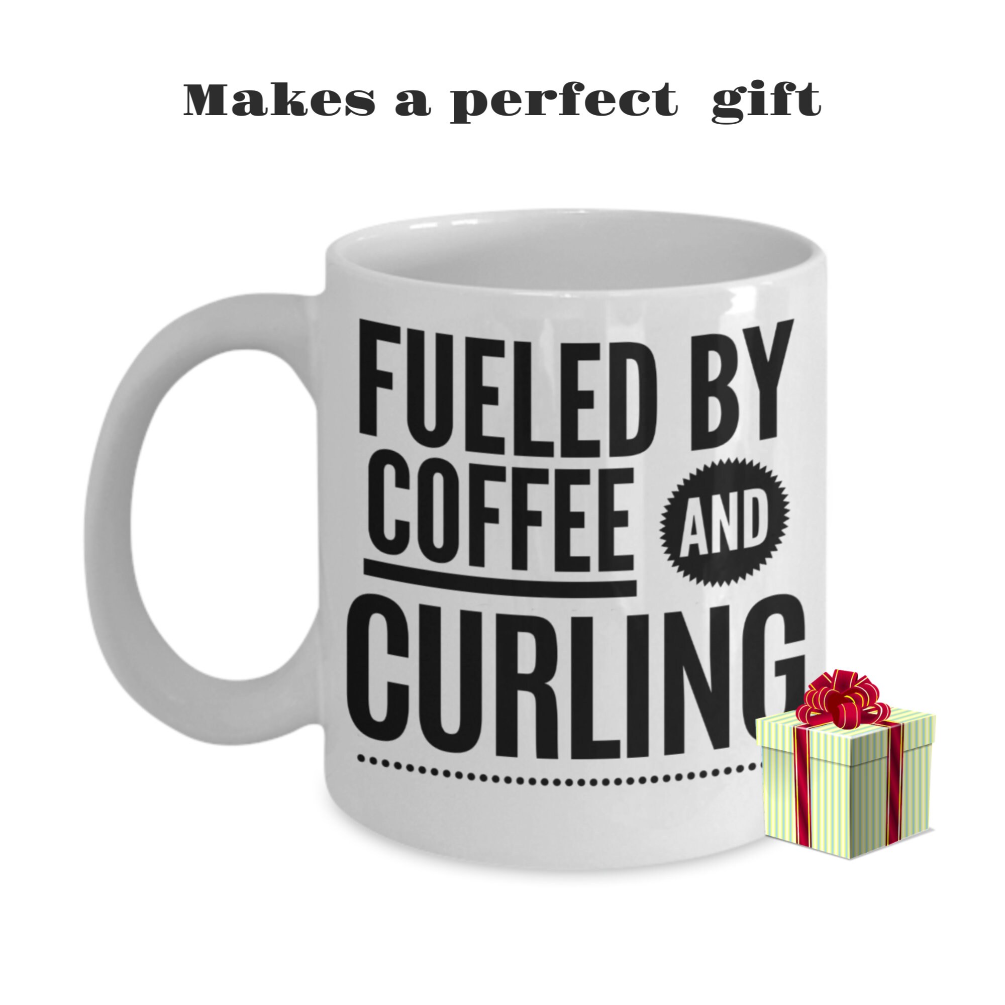 Curling Gift Mug Curling Mugs Curler Gift Curling Gifts Etsy