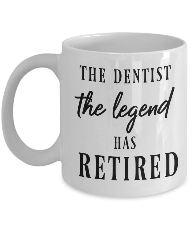 Retirement Gifts for Dentist Dentist Retirement Mug Etsy
