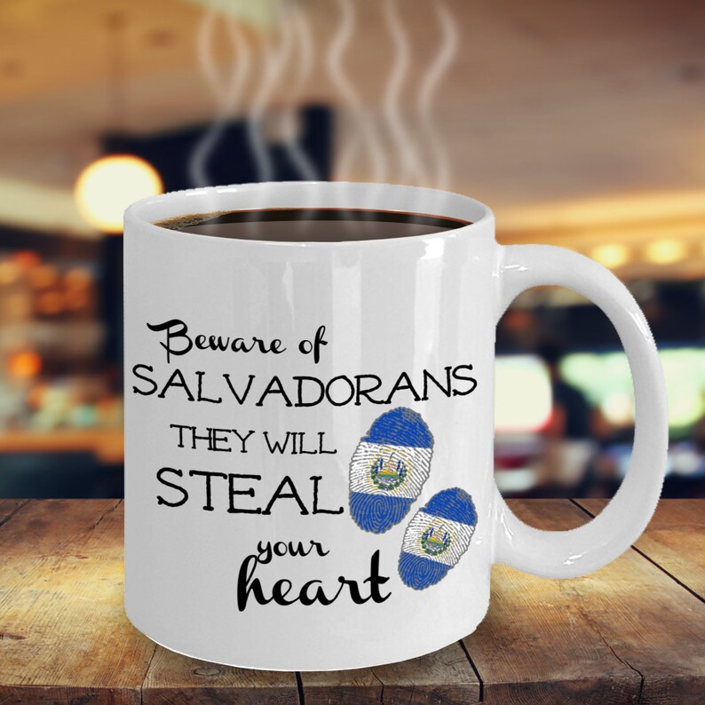 El Salvador Love Gift El Salvador Gifts Salvadoran Mugs Etsy
