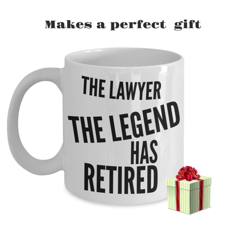 Retirement Gifts for Lawyers Lawyer Retirement Mug Lawyer Etsy