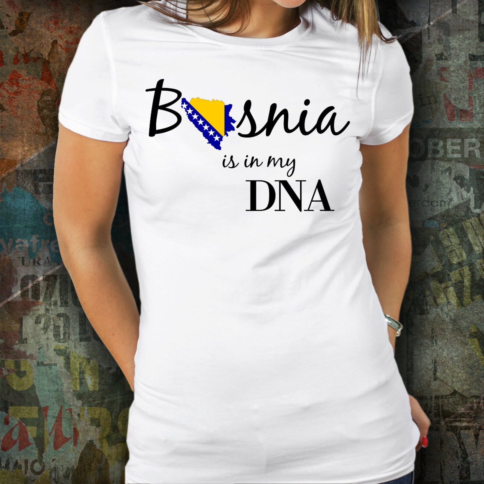 Bosnia Gifts Gifts From Bosnia Herzegovina Bosnian Tshirt Etsy UK