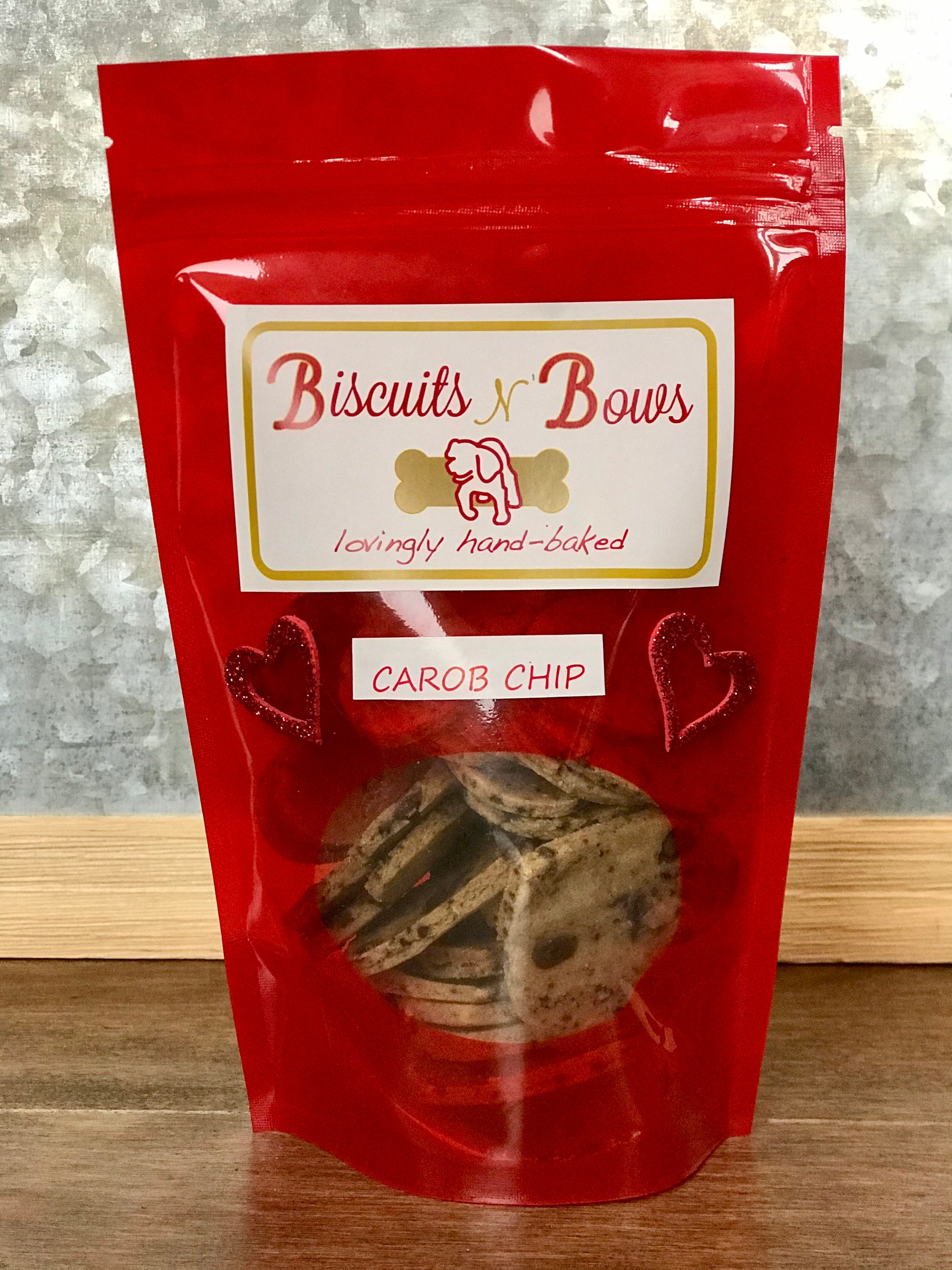 Carob Chip Dog Biscuits Bag Etsy