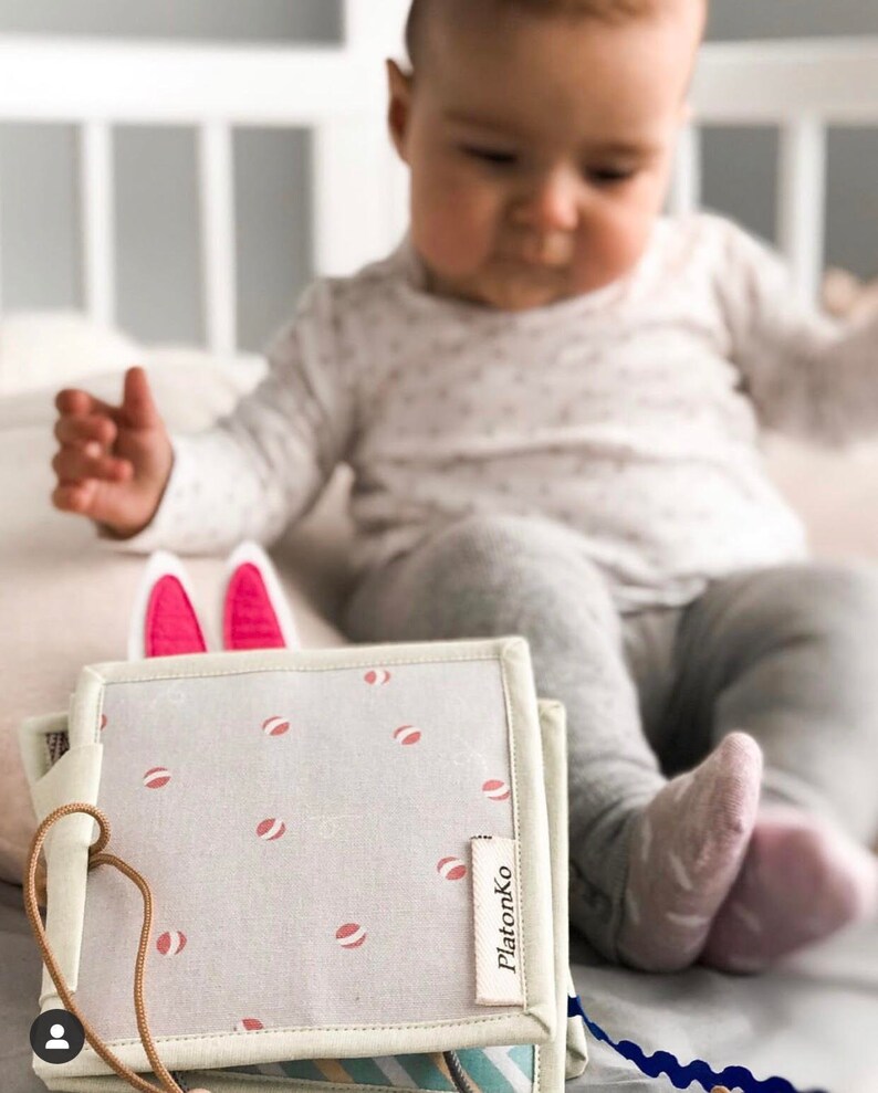 Children's felt quiet book for toddler Educational or image 5