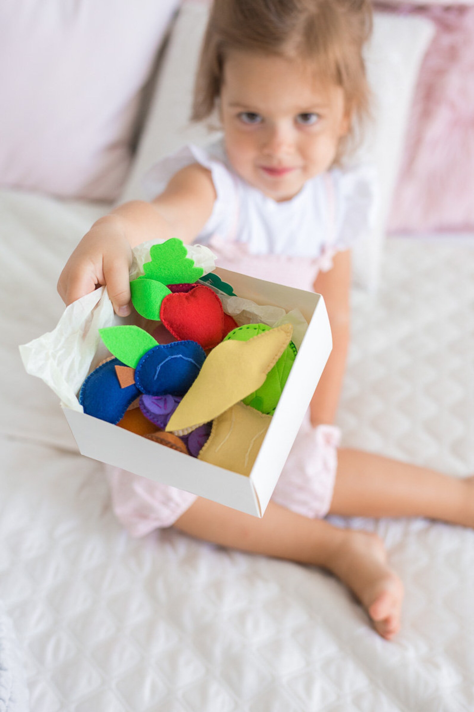 Felt Food Sewing Pattern Pdf Educational Toy for Instant Etsy