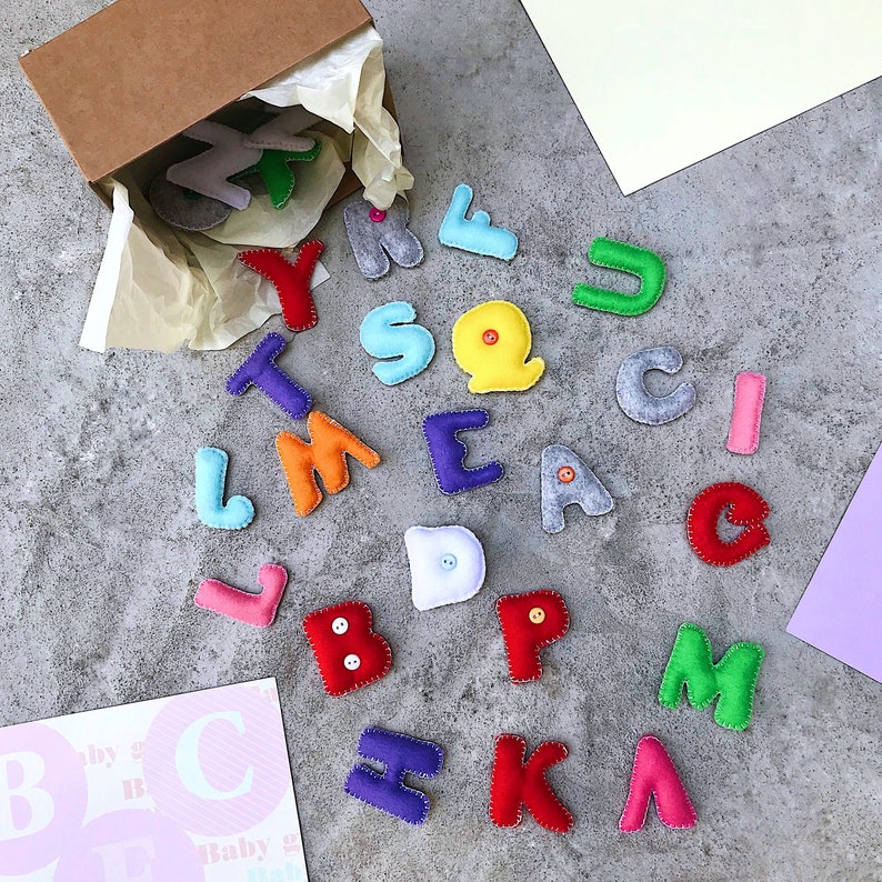 Sewing Letters PATTERN Pdf for Instant Download Felt Alphabet - Etsy