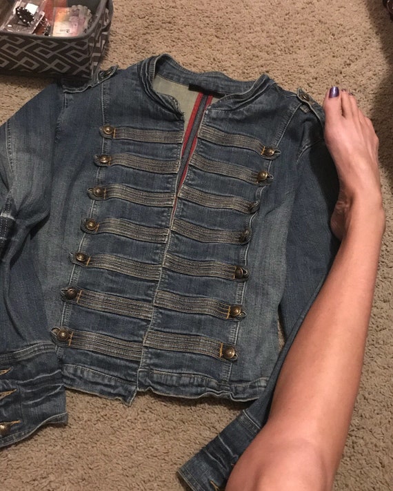 jean jackets with design on back