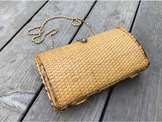 Vintage Woven Bag - image 2