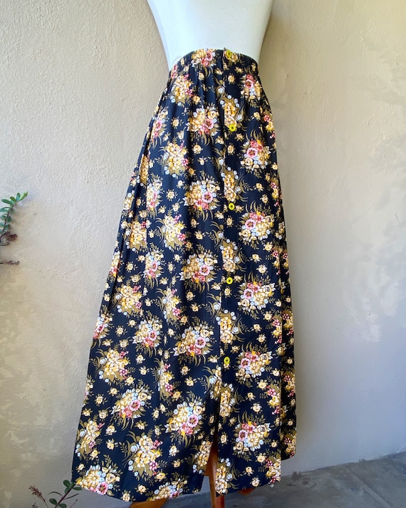 Floral Peasant Skirt - image 1