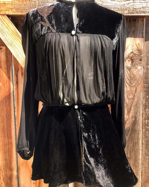 Vintage Velvet Top