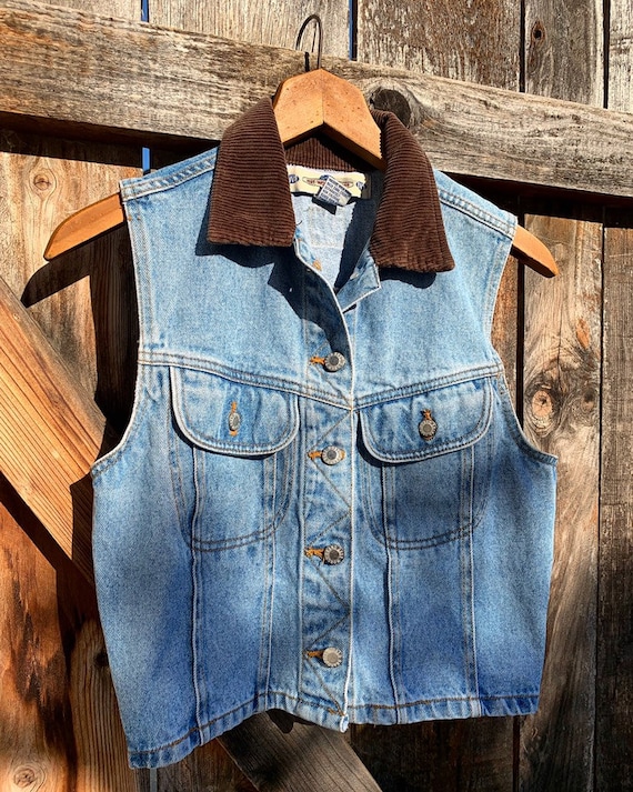 Denim Vest - image 1