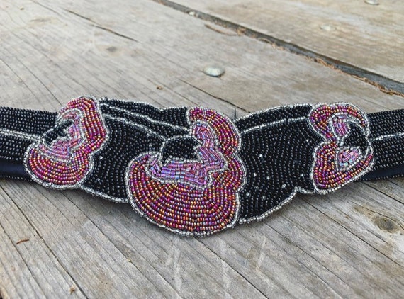 Beaded Dress Belt - image 1