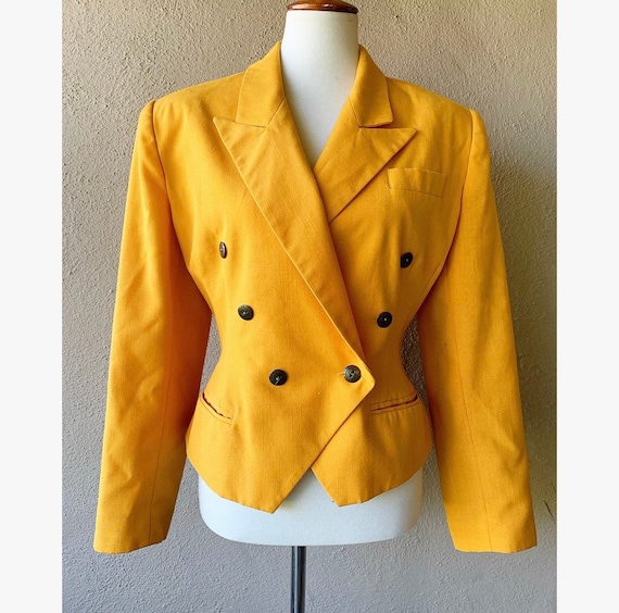 Mustard Blazer