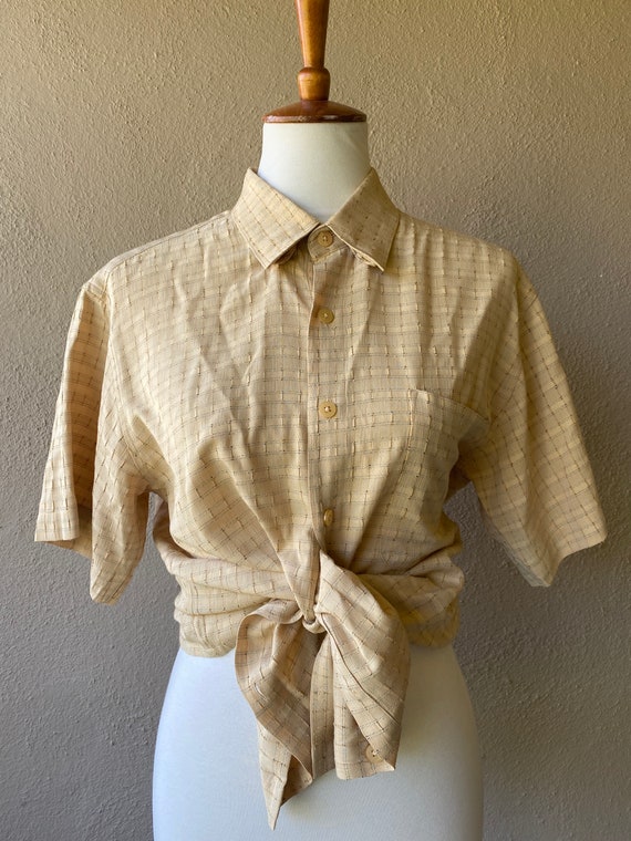 Textured Button Up - image 1