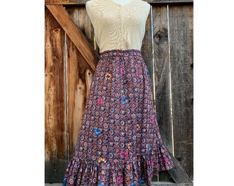 Ruffled Peasant Skirt