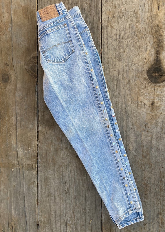 Side Studded Jeans - image 5