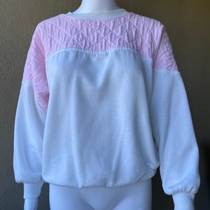 Pink Waffle Pullover