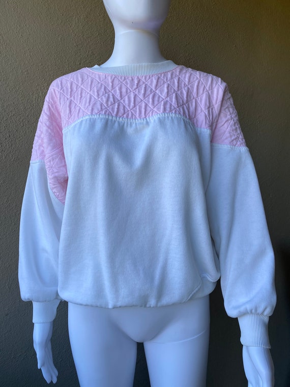 Pink Waffle Pullover