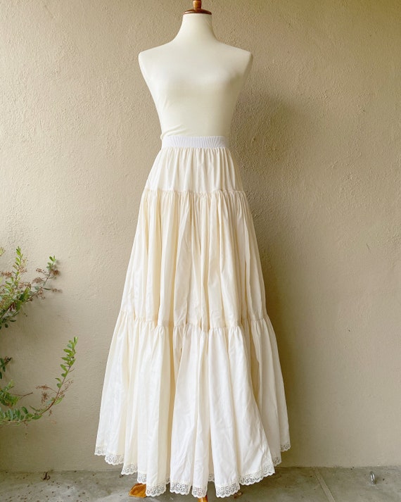Ivory Peasant Skirt