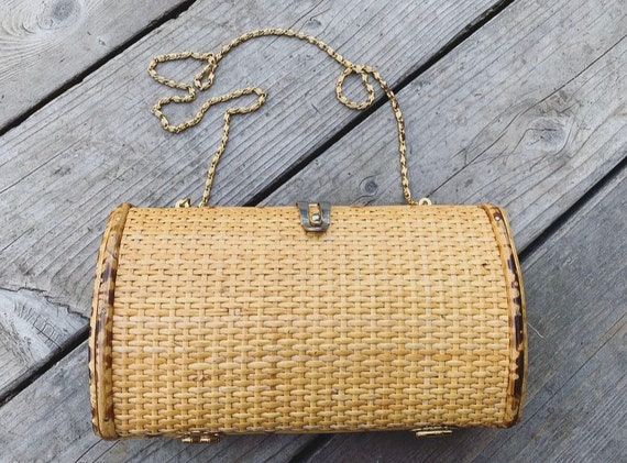 Vintage Woven Bag - image 1