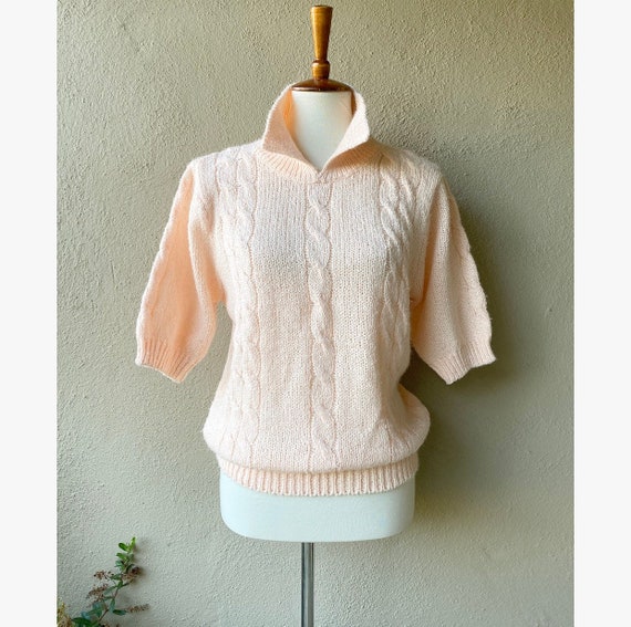 Just Peachy Sweater Top - image 1