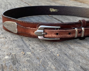 Vintage lederen riem
