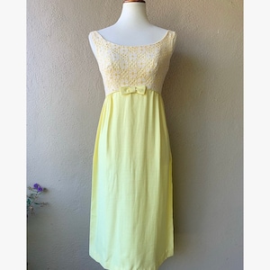 Yellow Bow Dress
