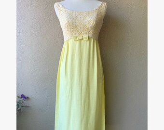 Yellow Bow Dress