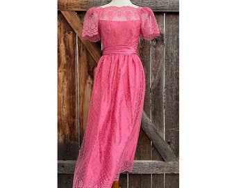 60s Lace Dress