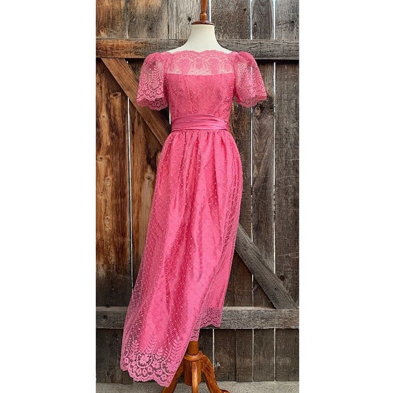 60s Lace Dress - image 1