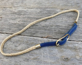 Blue Stretch Belt