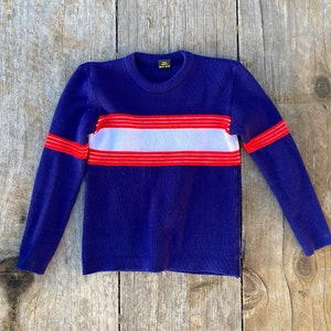 Striped Blue Pullover