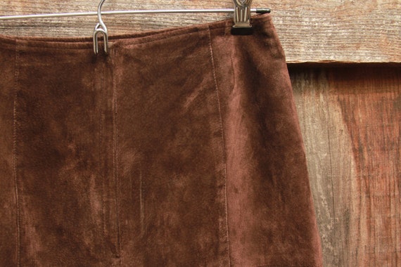 High Waisted Fringe Skirt - image 4