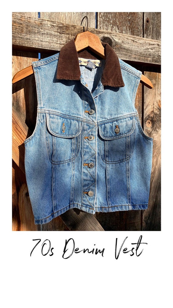 Denim Vest - image 3