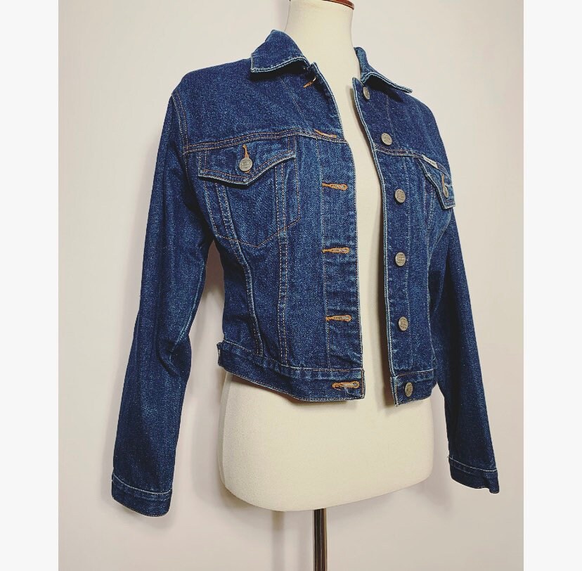 Star Blue Jean Jacket | Etsy Australia