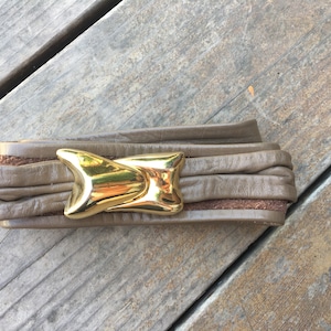 Taupe Vintage Belt