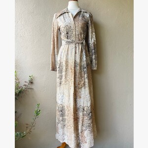 Metallic Floral Gown