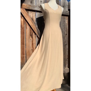 Beige Maxi Dress