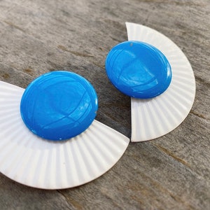 Half Circle Fan Earrings