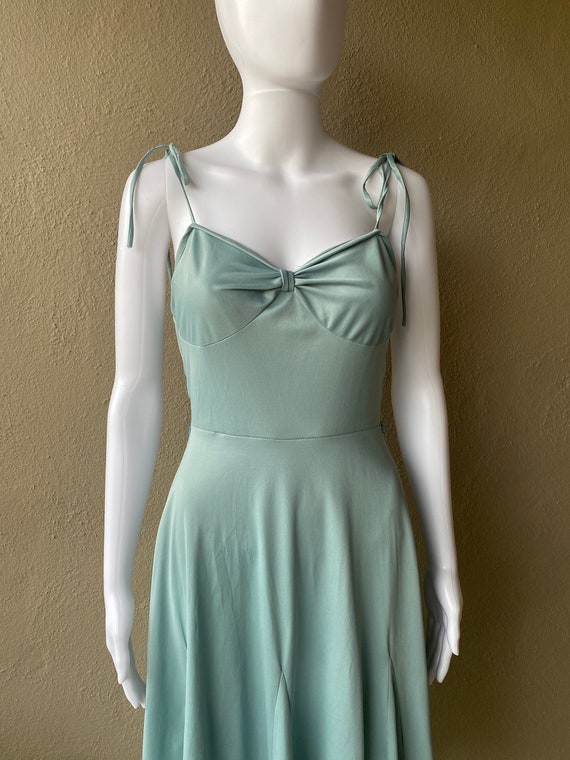 Sage Vintage Dress - image 3