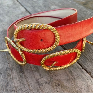 Red Buckles Belt