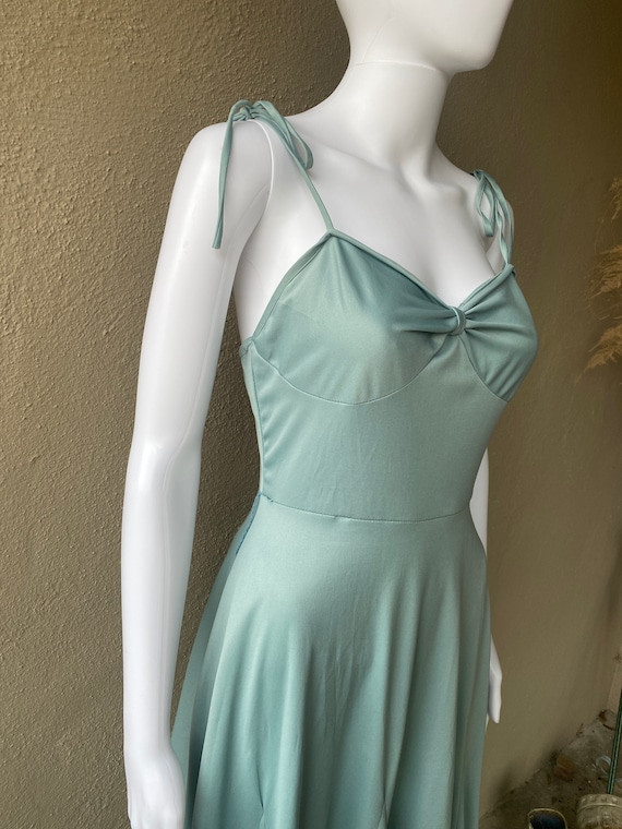 Sage Vintage Dress - image 5