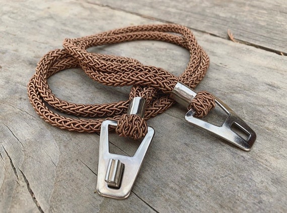 Taupe Rope Belt - image 1