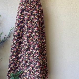 Corduroy Floral Maxi