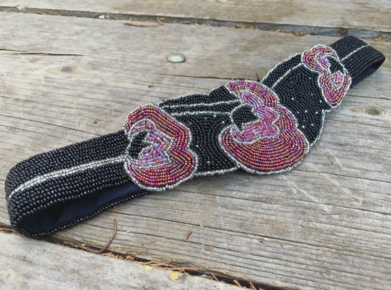 Beaded Dress Belt - image 2