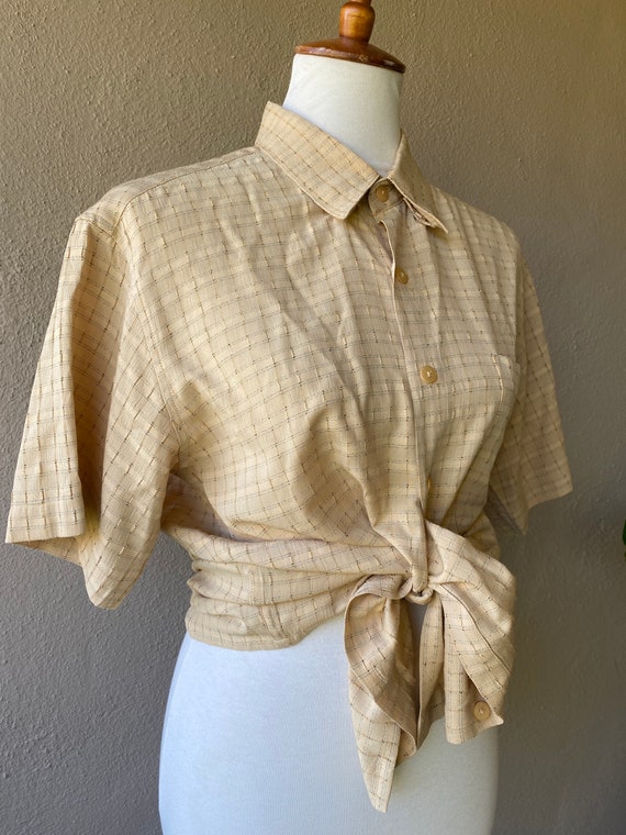 Textured Button Up - image 2